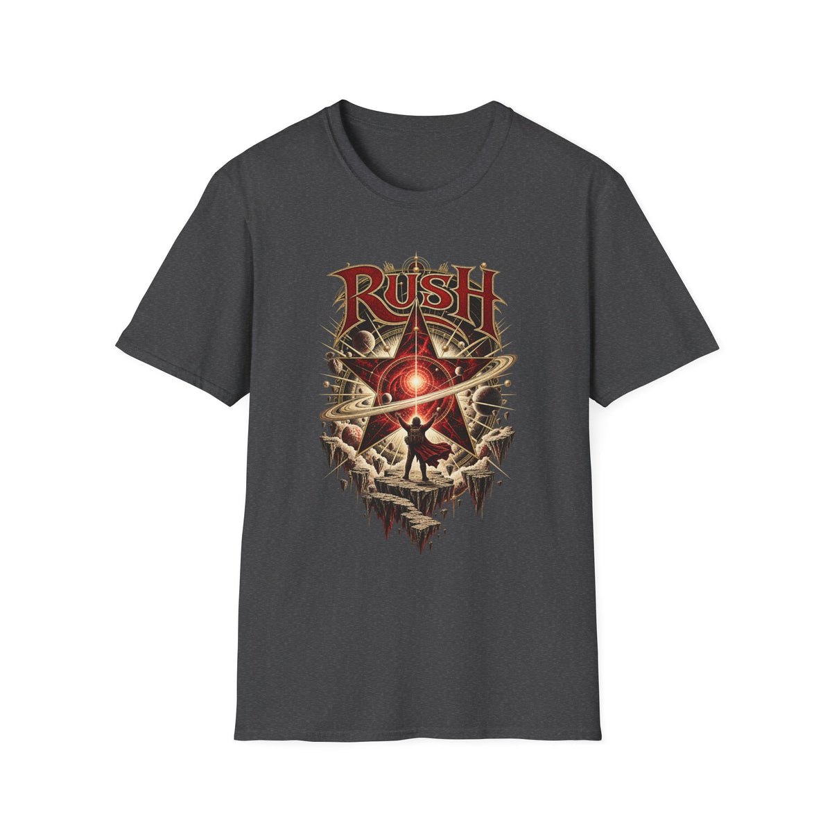 Rush | Legendary Prog Band Band T‑Shirt Cosmic Rebellion