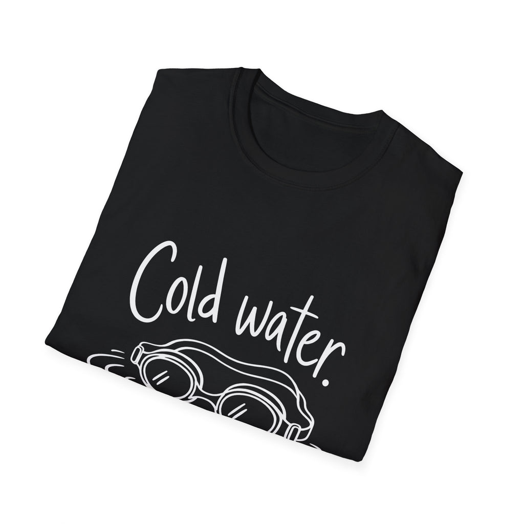 Wild Swimmer Gift | Cold Water. Colourful Language | Graphic Tee