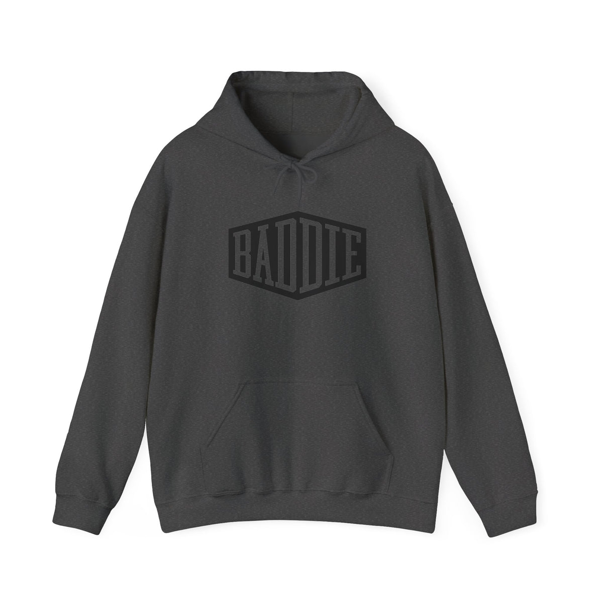 Baddie GTA 6 Inspired Hoodie – Bold Retro Shield Graphic Hoodedie