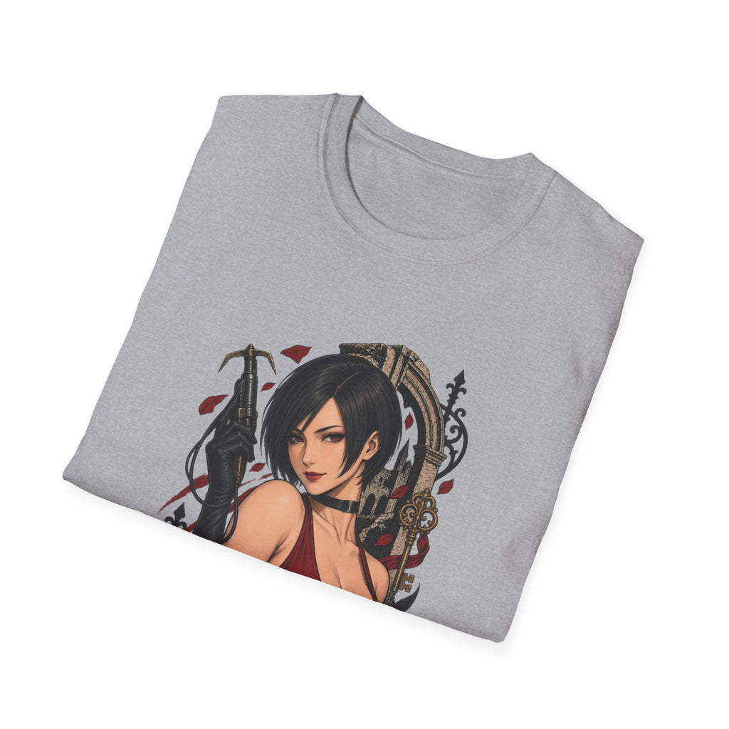 Ada Wong | Residsent Evil Gothic Anime Pin Up Girl T-Shirt