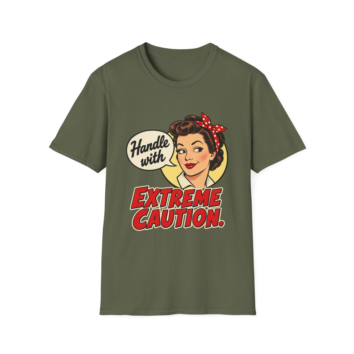 Handle with Extreme Caution | Retro Tee