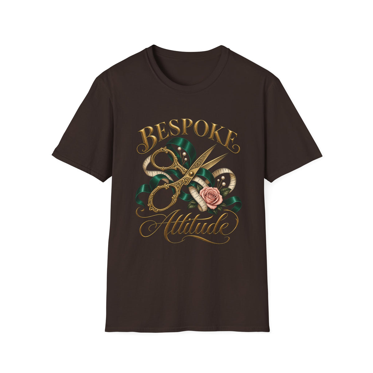 Bespoke Attitude | Vintage Scissors & Rose Tailor Tee
