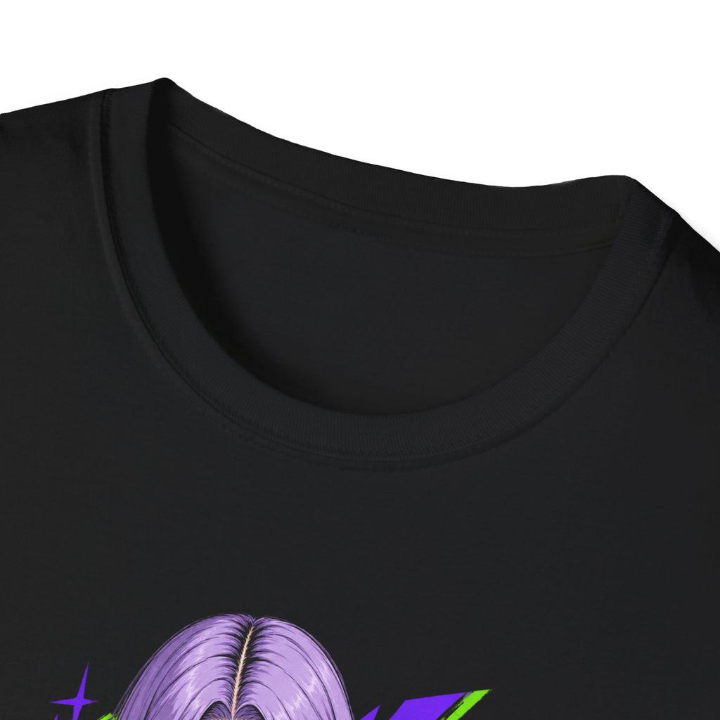 Violet | Anime Cyber Sexy Pin Up Girl T-Shirt