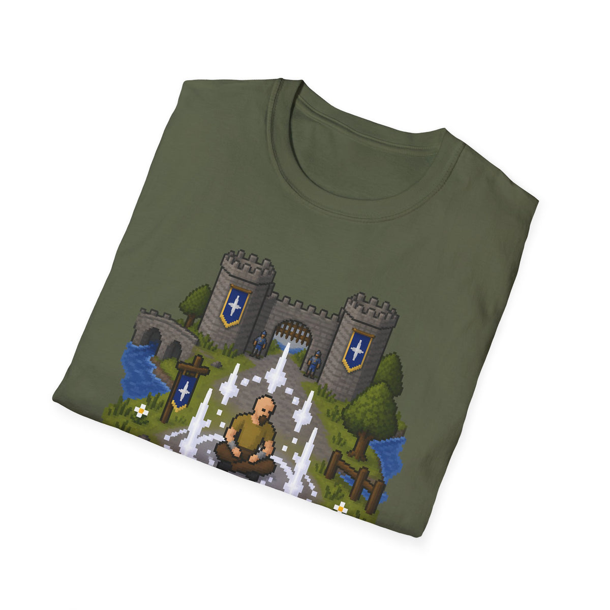 Lumbridge Castle Teleport Tee - Runescape / OSRS Inspired