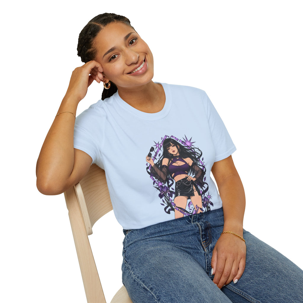Violet | Japanese Anime Style Sexy Pin Up Girl Shirt