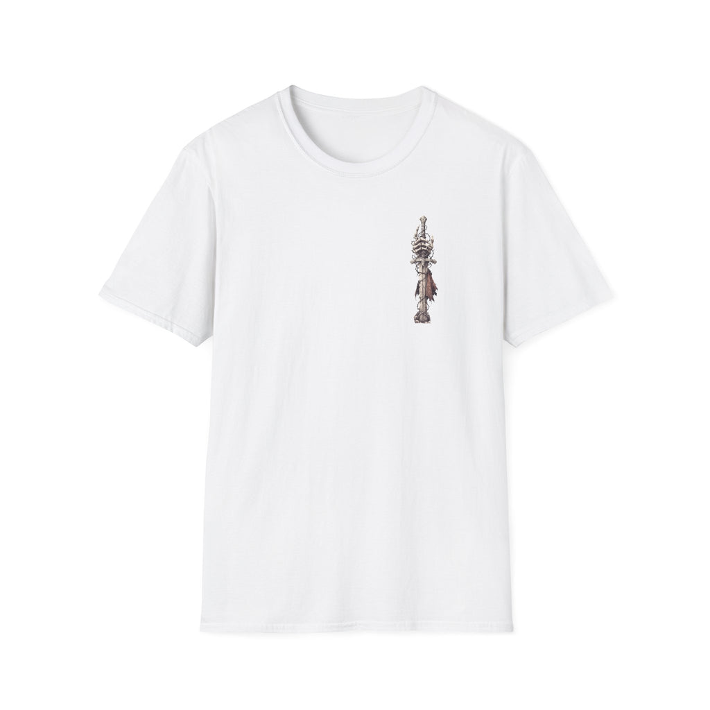 Dark Tarot-Inspired Graphic Tee — Hanging Hand & Occult Illustration