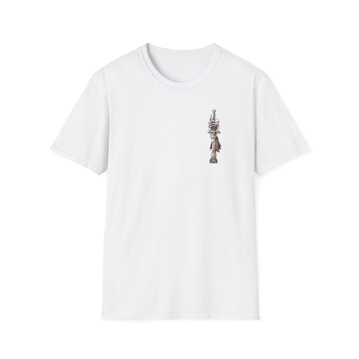 Dark Tarot-Inspired Graphic Tee — Hanging Hand & Occult Illustration