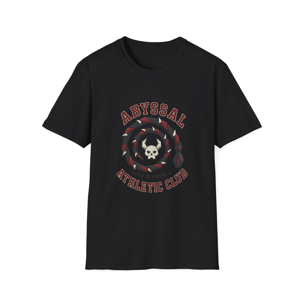Abyssal Athletic Club T‑Shirt Runescape/OSRS Inspired Abyssal Whip