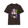 Violet | Anime Cyber Sexy Pin Up Girl T-Shirt