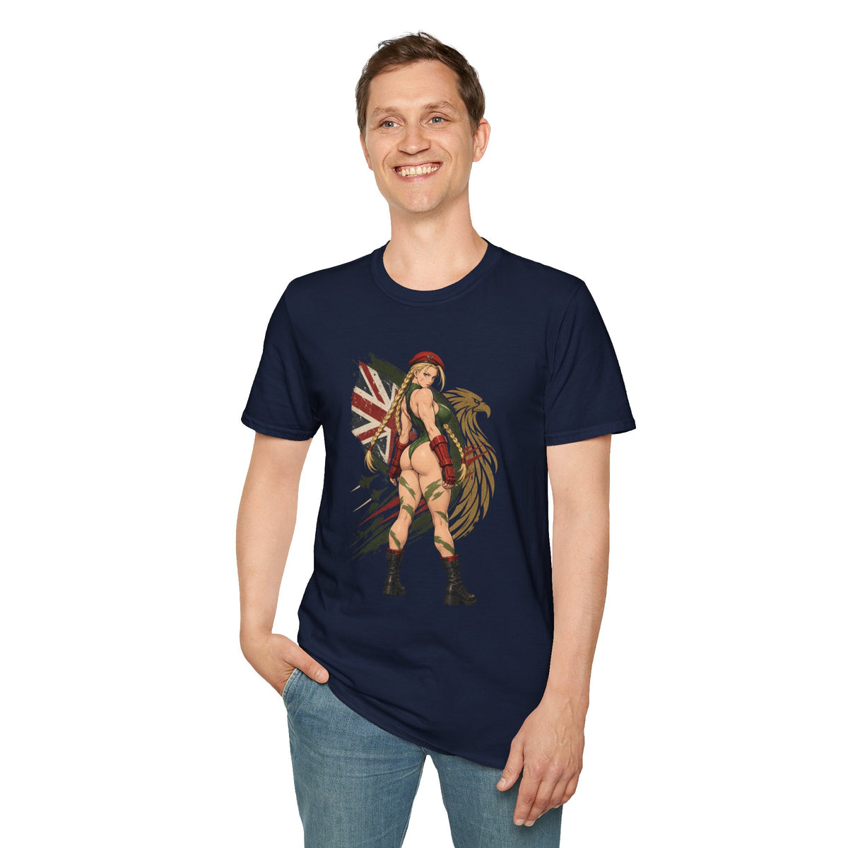 Cammy Street Fighter | Sexy Cammy Pin Up Girl Graphic T Shirt