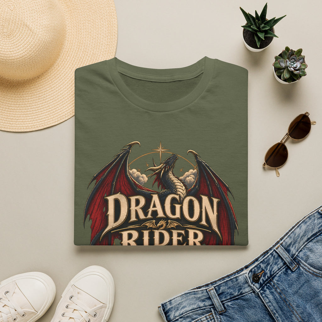 Dragon Rider | Fourth Wing Fantasy Book Inspired Dragon T-Shirt