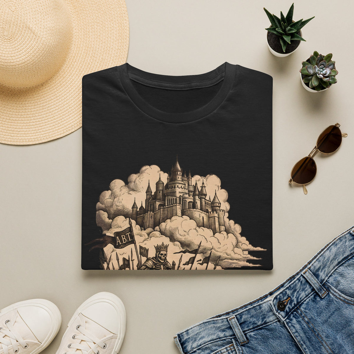 Valhalla - T-Shirt, Gothic / Dark Fantasy Valhalla Design