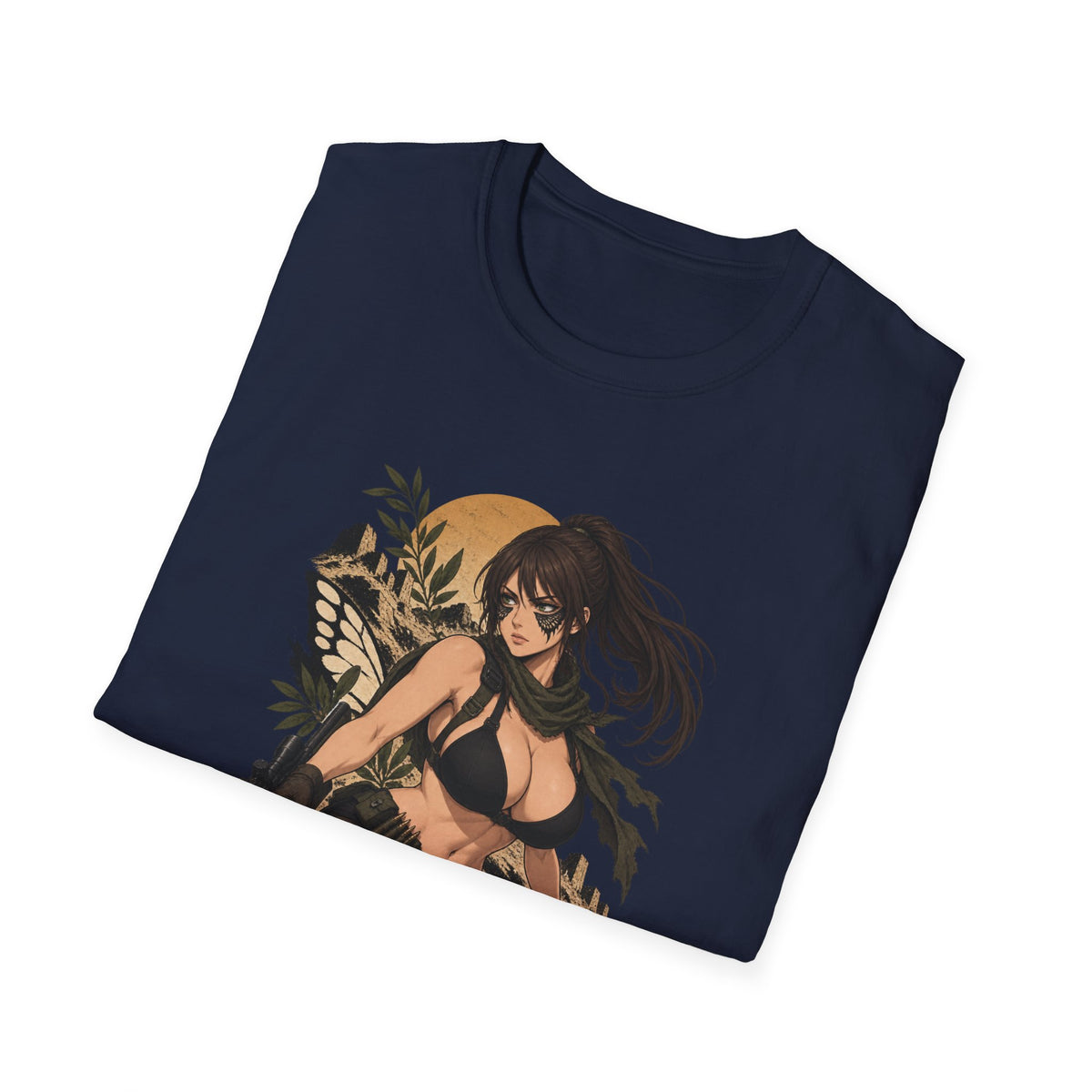 Quiet | Sexy Metal Gear Pin Up Girl | Anime Style Sniper Girl T-Shirt