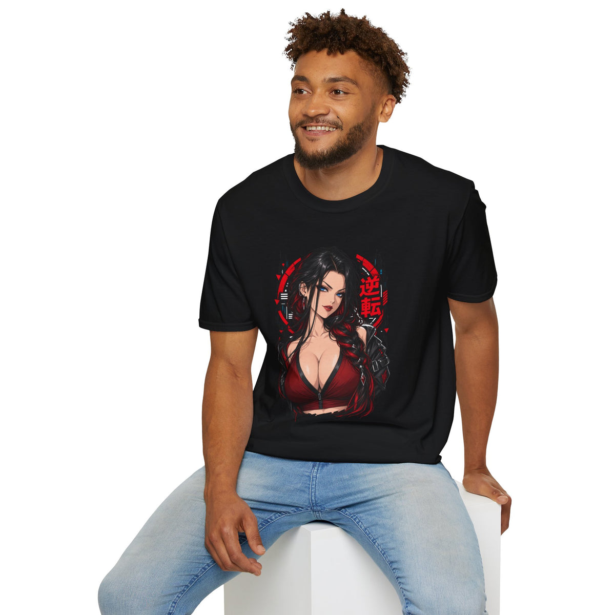 Ruby | Sexy Anime Pin Up Girl Graphic T-Shirt