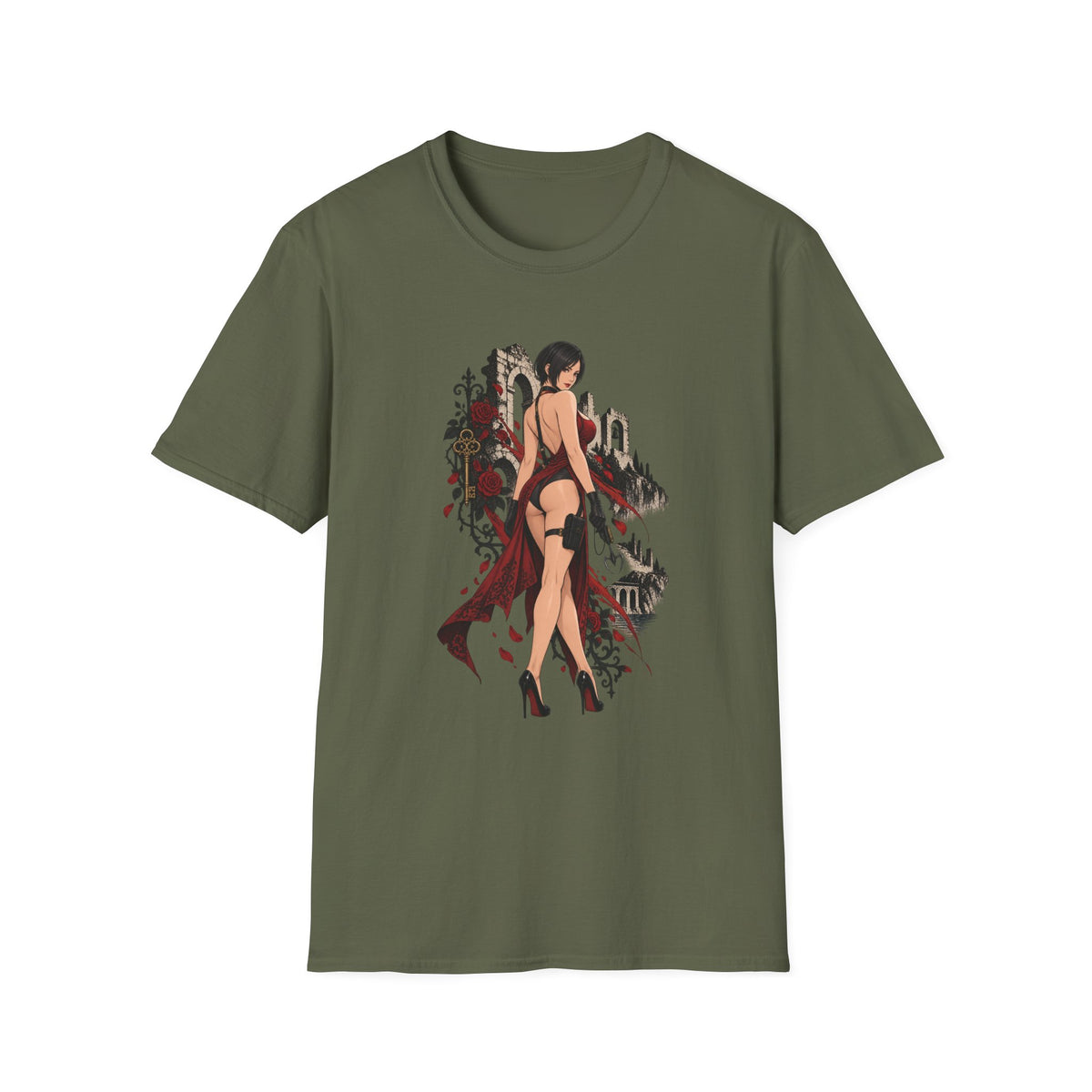 Ada Wong | Resident Evil | Pinup Girl T-Shirt