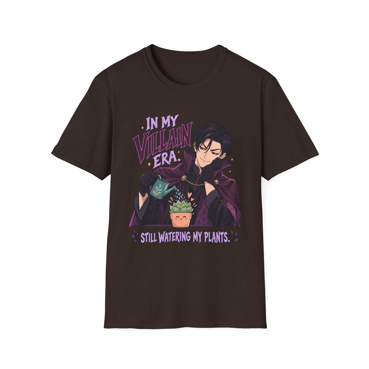 In My Villain Era | Cute Anime Plant Lover T-Shirt