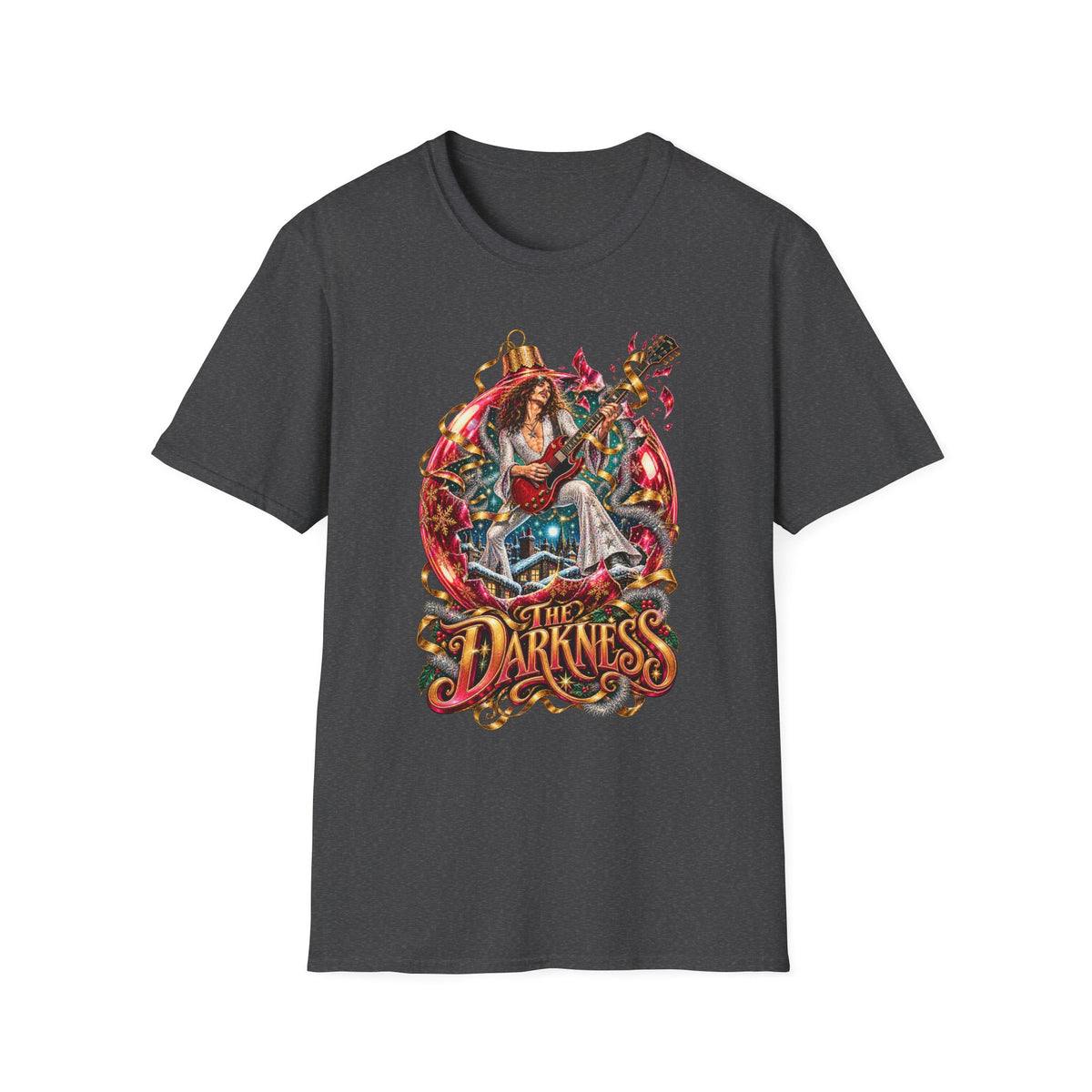 The Darkness | Christmas Glam Rock Band T-Shirt