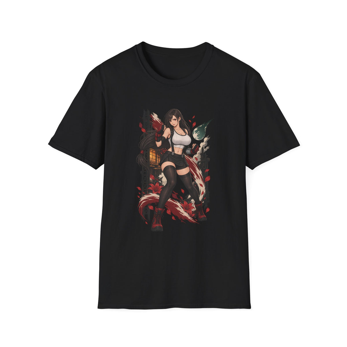 Tifa Lockhart | Final Fantasy Sexy Pin Up Videogame Graphic Shirt