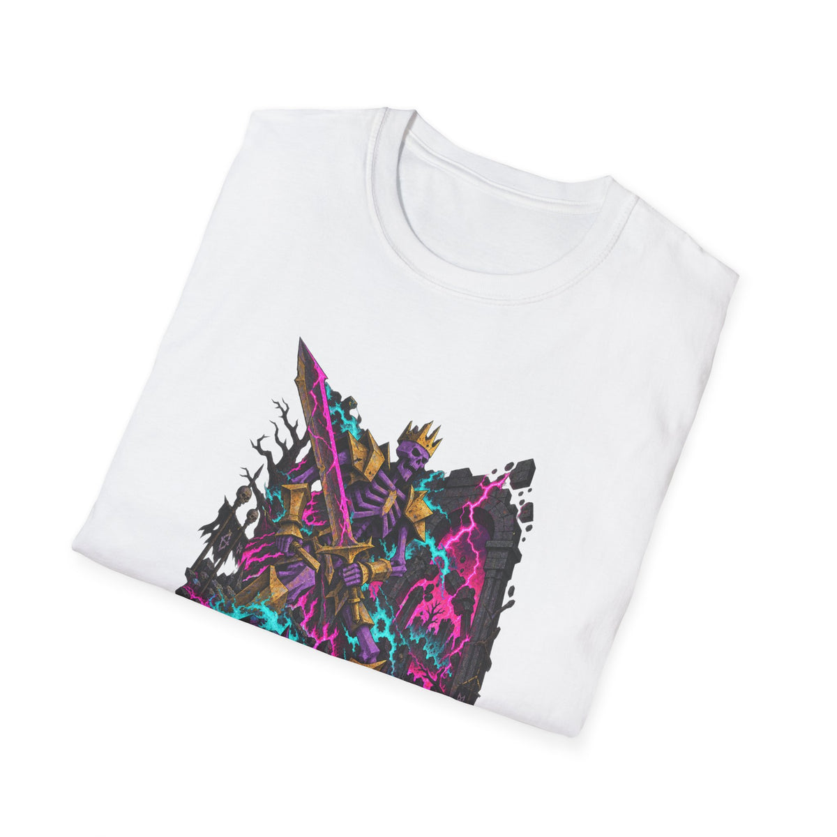 Skeleton Lich King | Final Boss | Gamer Shirt