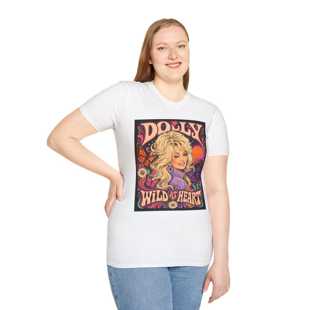 Dolly Wild at Heart Retro Graphic T-Shirt