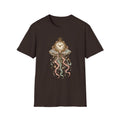 Jellyfish Clock T-Shirt Design | Surreal Steampunk Ocean Art
