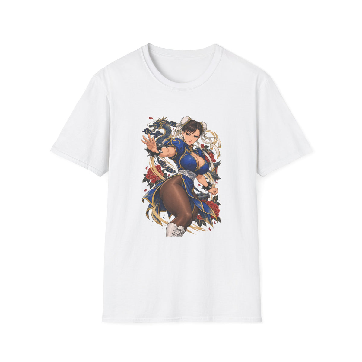 Chun Li | Street Fighter Videogame Fan Anime Pin Up Girl Graphic Shirt