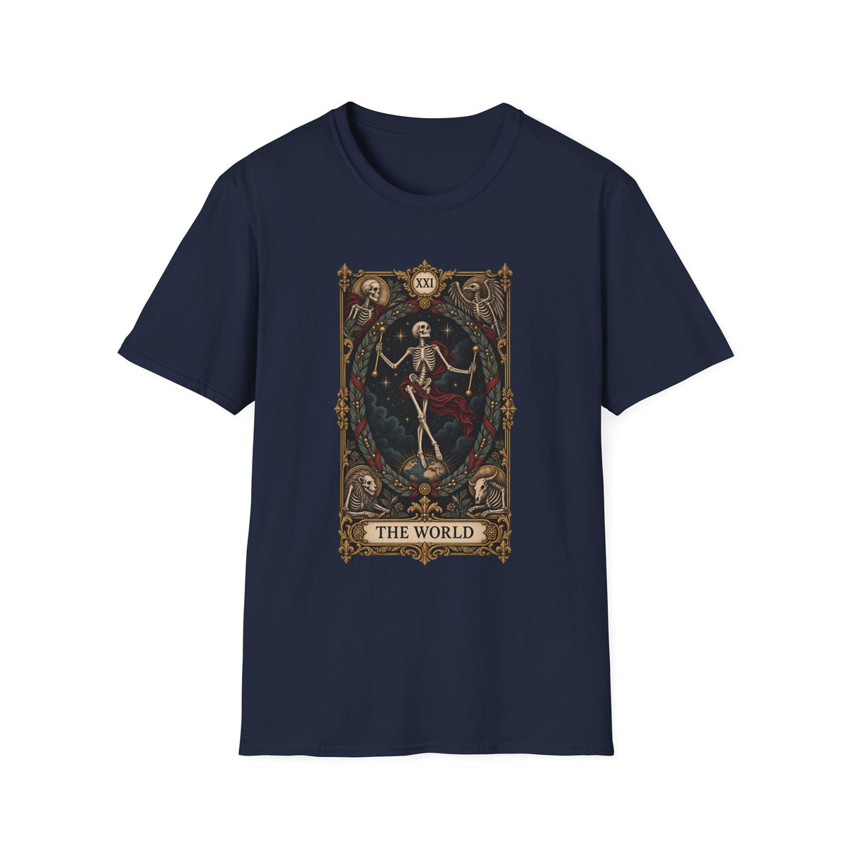 The World | Tarot | Skeleton Tee