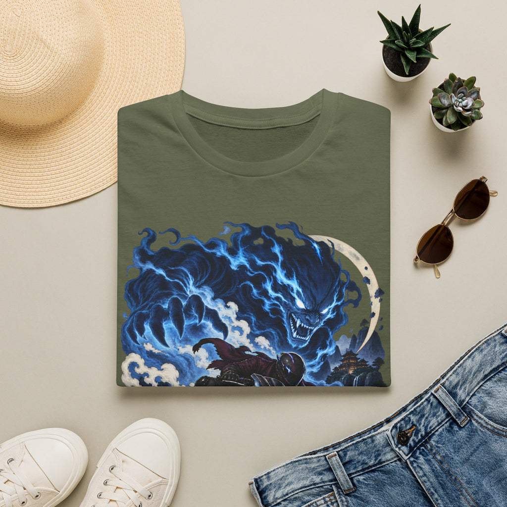 Demon of the Storm | Night Rider | Japanese Urban Motorcycle Tee