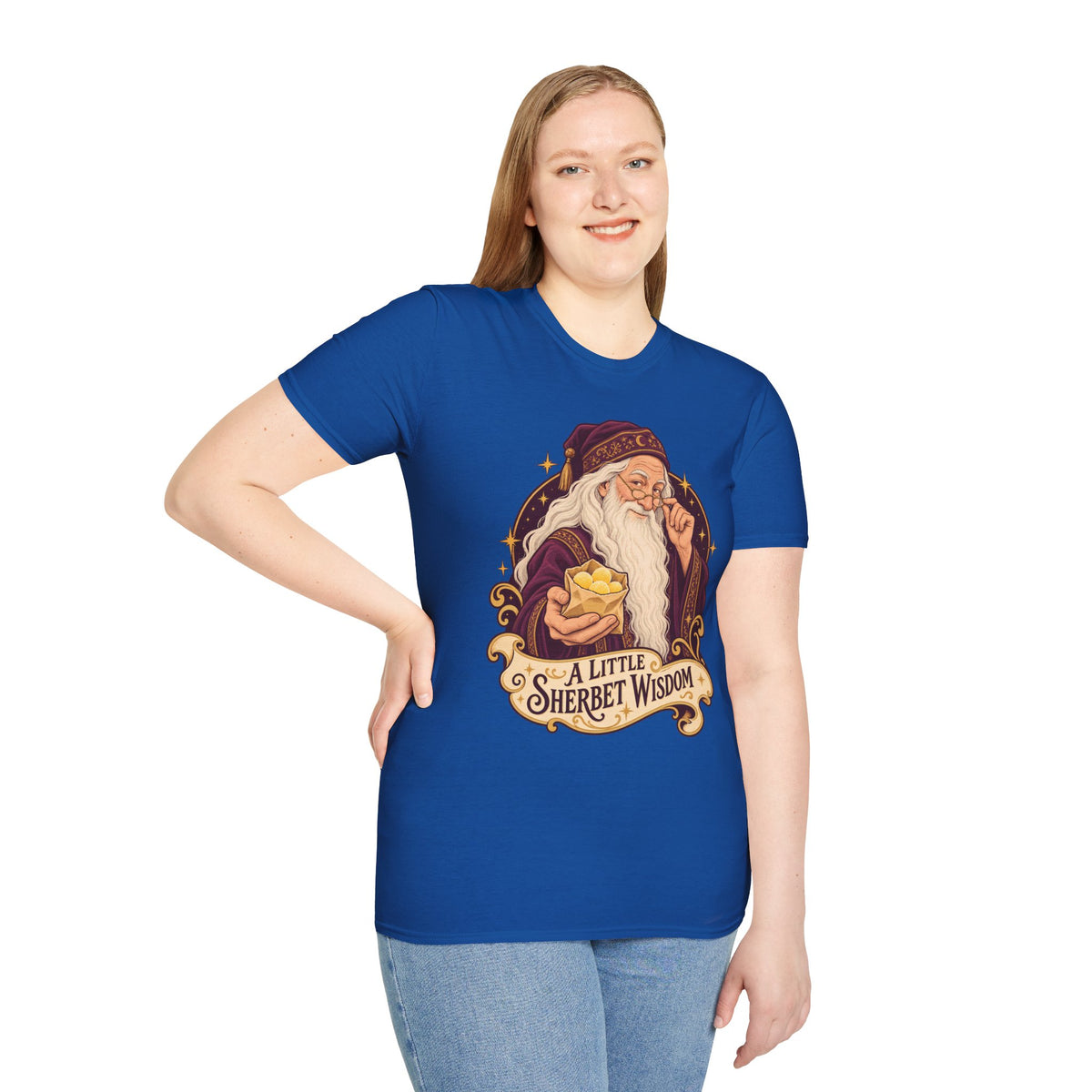 Dumbledore | Sherbet Lemon? | Harry Potter Illustration T‑Shirt