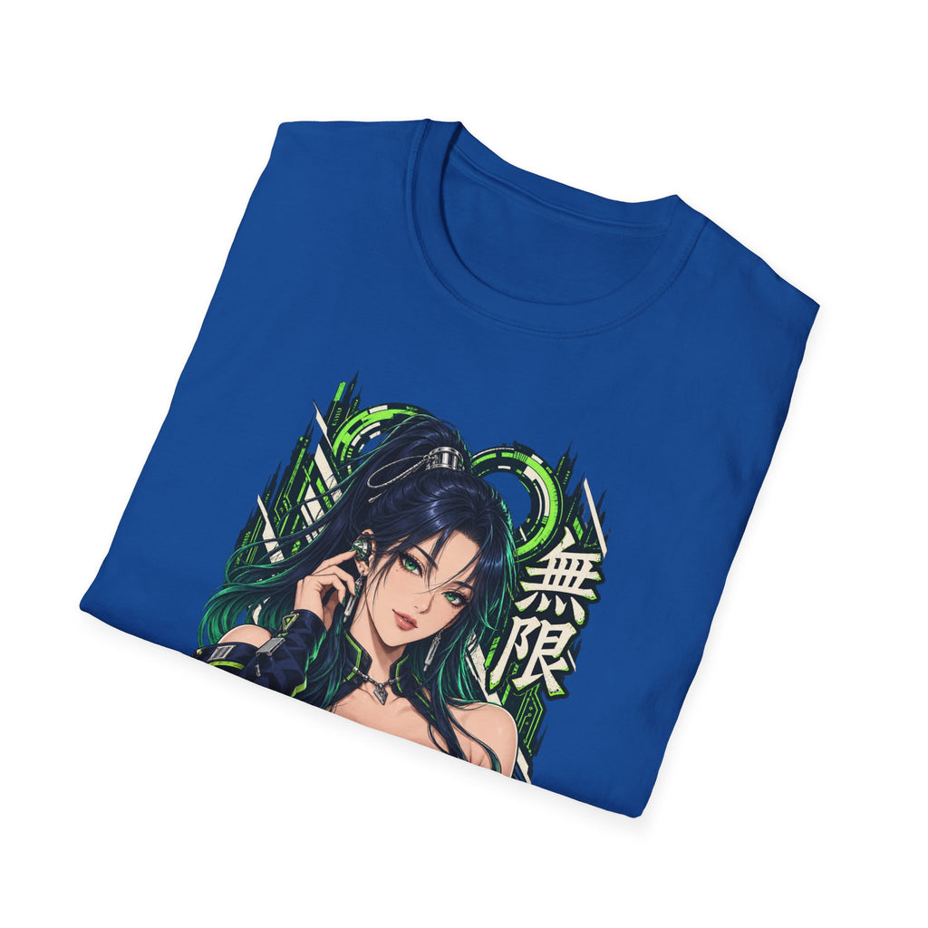 Infinity | Sexy Anime Ninja Pin Up Woman Graphic T-Shirt