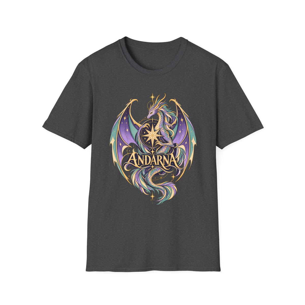 Andarna | Onyx Storm Dragon Graphic T-Shirt | Book Inspired