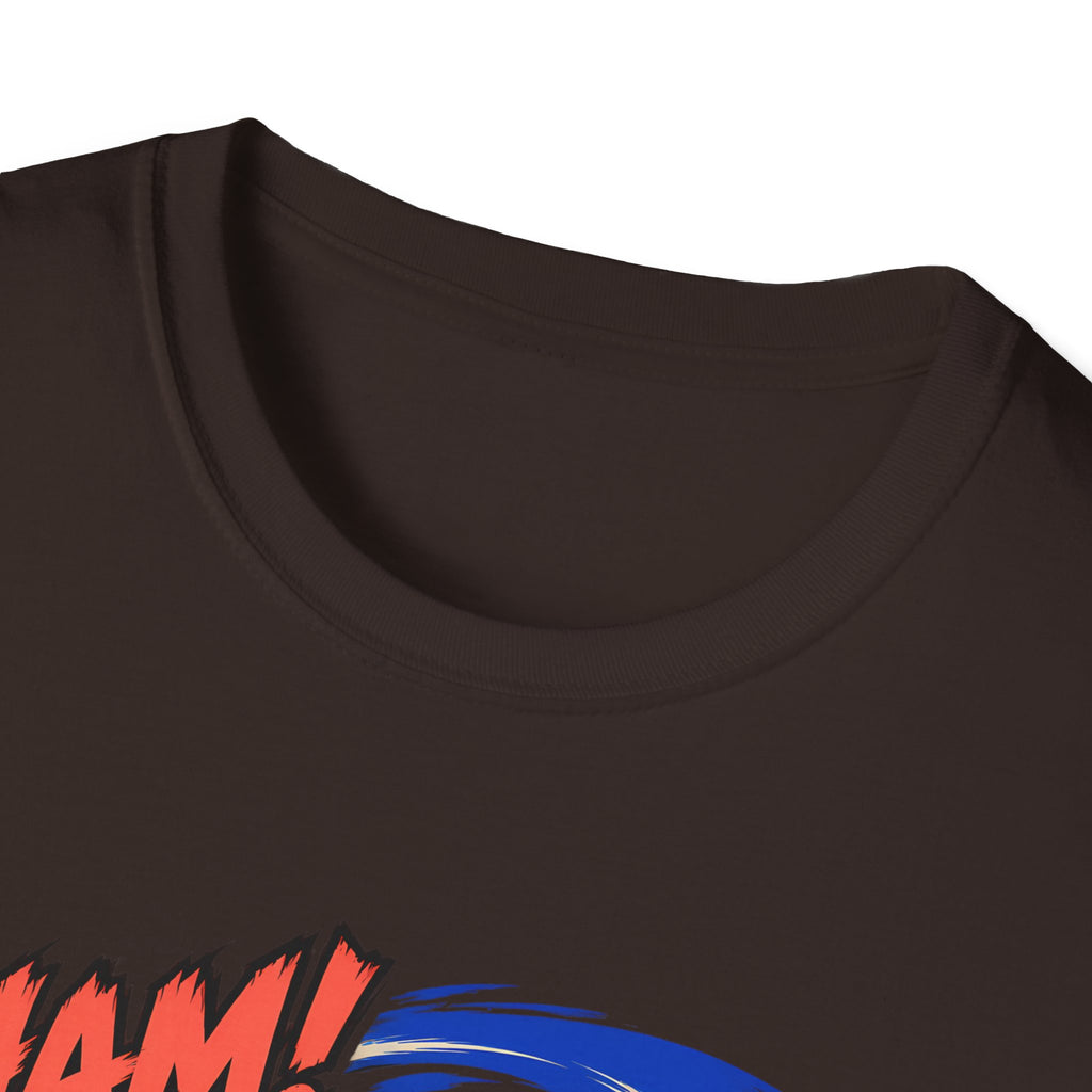 WHAM! | Anime Cartoon Ninja Kick Graphic T Shirt