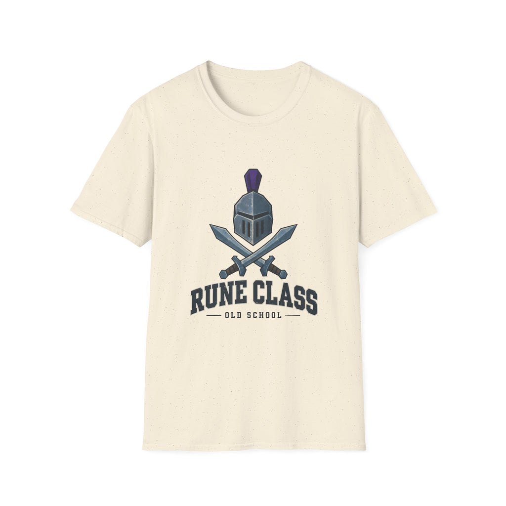 "Rune Class" OSRS / Runescape Inspired T-Shirt – Medieval Knight Helmet