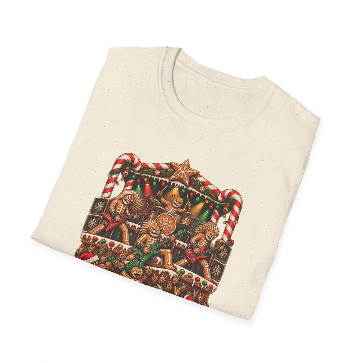 Gingerbread Headbangers | Christmas T-Shirt