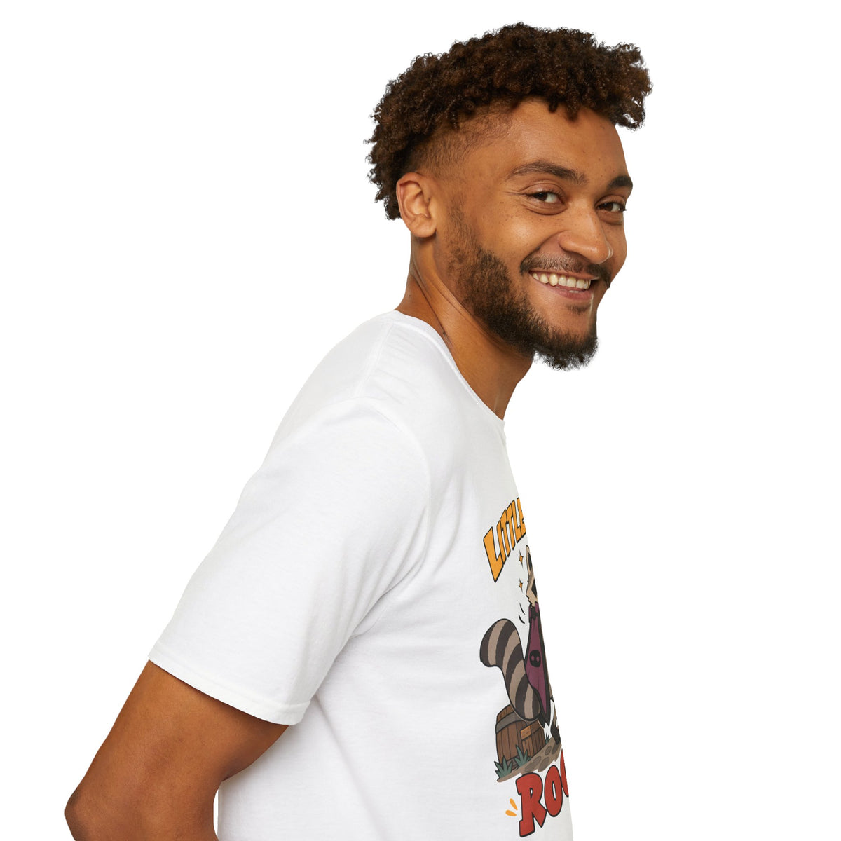 Little Thief Rocky T-Shirt - Cute OSRS Rocky Tee