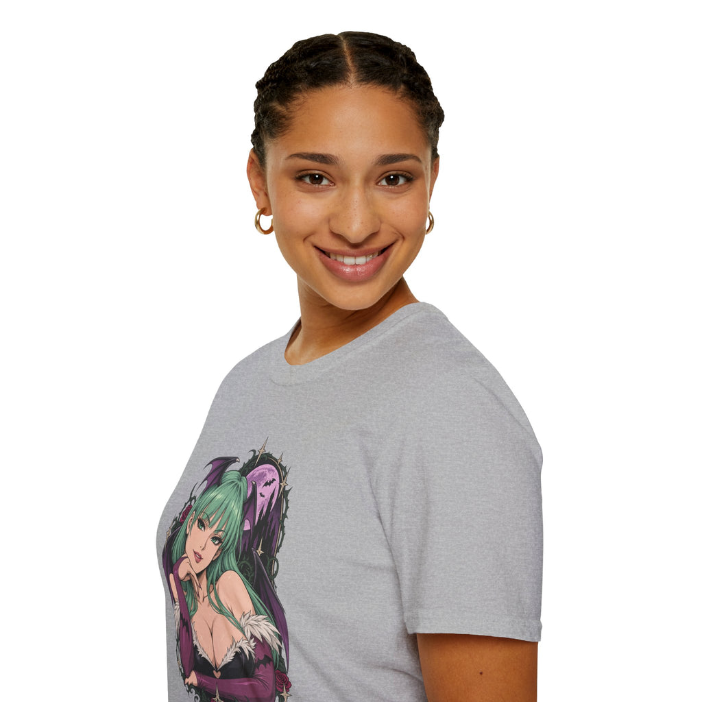 Morrigan | Sexy Pin Up Girl | Succubus Anime T-Shirt