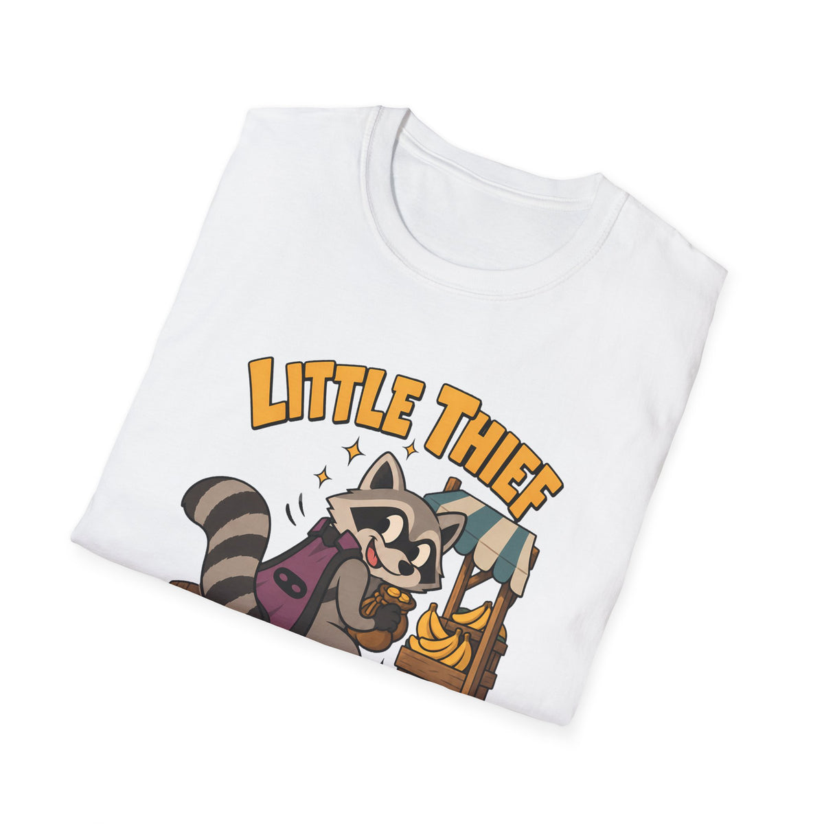 Little Thief Rocky T-Shirt - Cute OSRS Rocky Tee