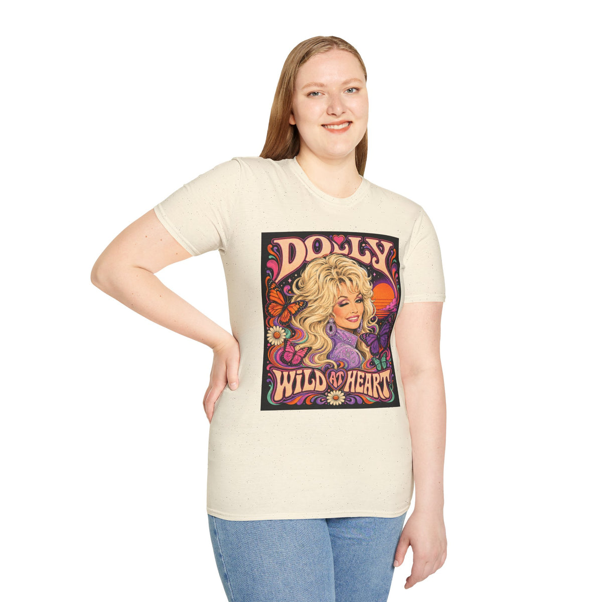 Dolly Wild at Heart Retro Graphic T-Shirt