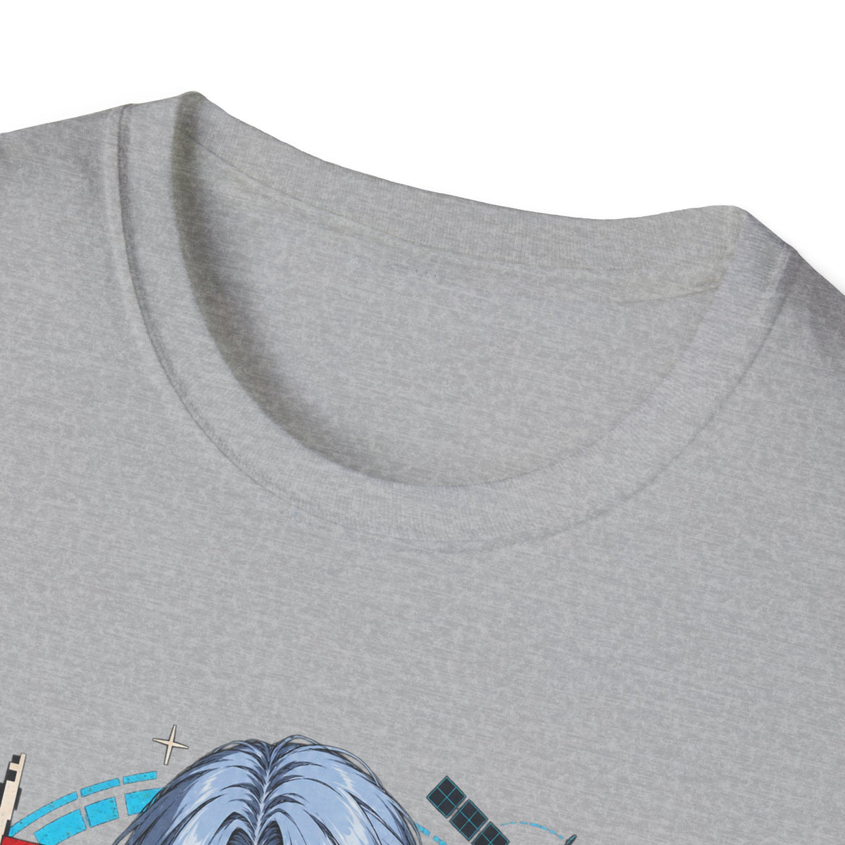 Ice | Sexy Anime Cyber Pin Up Girl Graphic T-Shirt