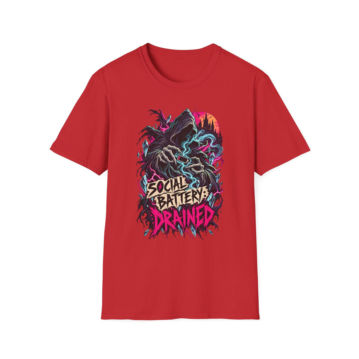 Socially Drained | Dementor | Harry Potter Graphic Tee
