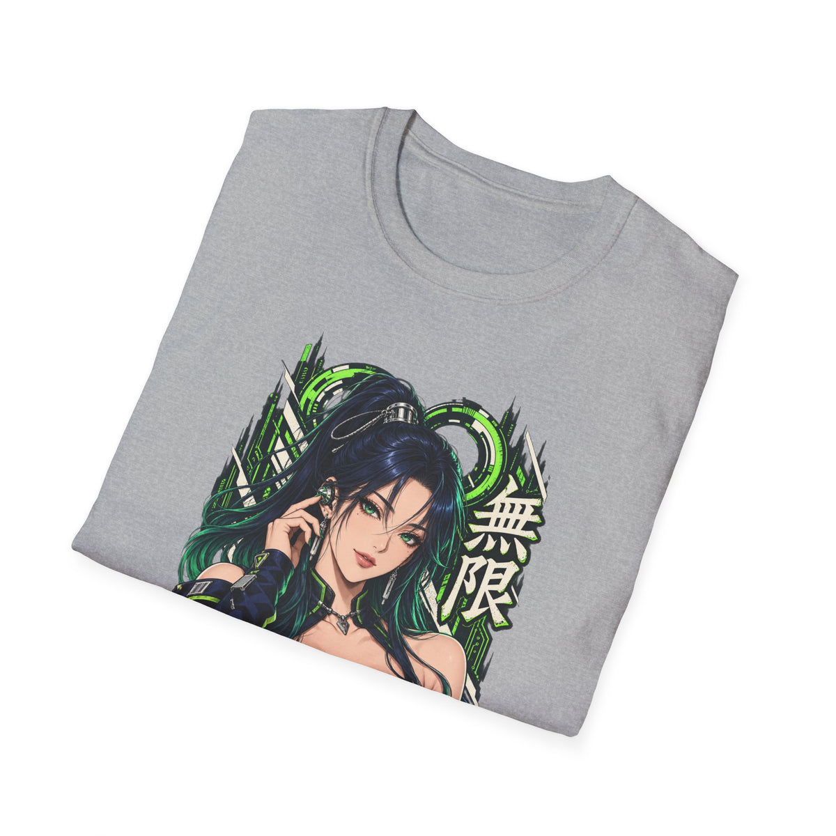 Infinity | Sexy Anime Ninja Pin Up Woman Graphic T-Shirt