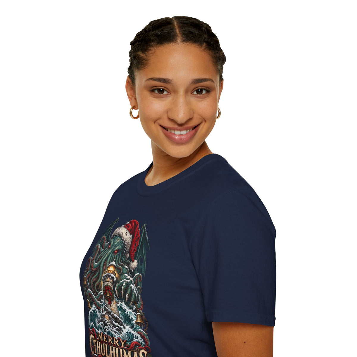Merry Cthulhumas | Cthulhu Christmas T-Shirt