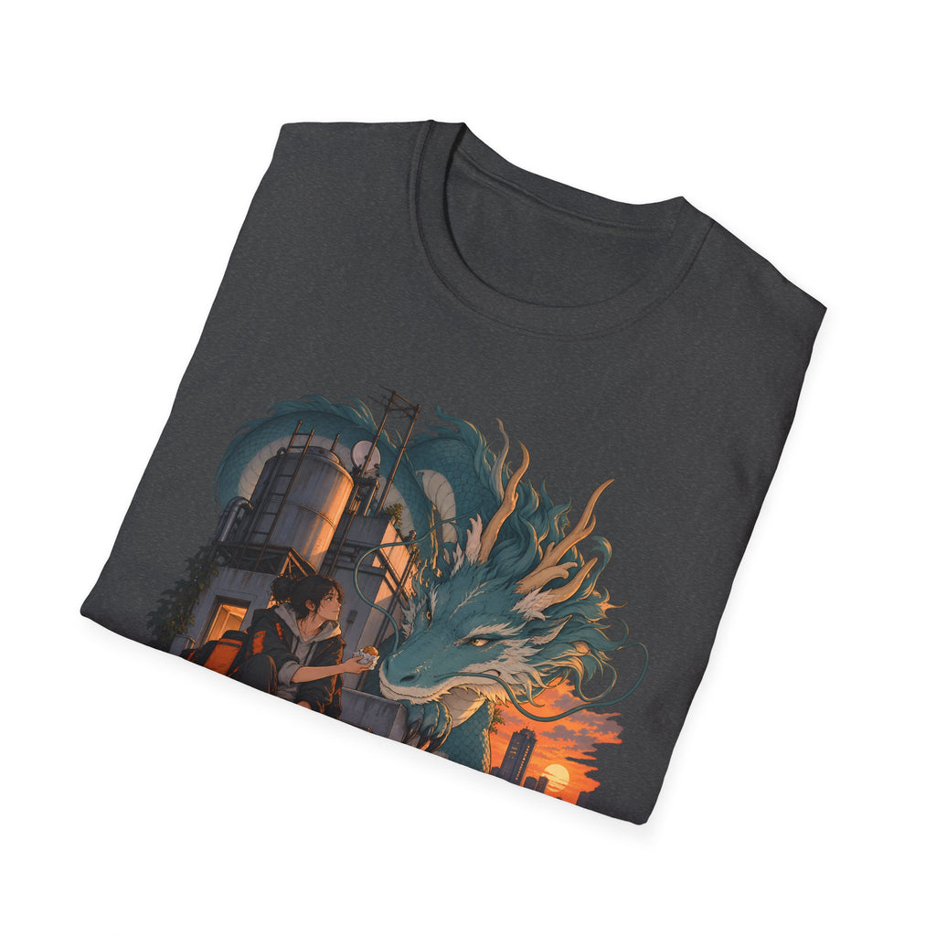 Serpent Cityscape | Urban Japanese Dragon T-Shirt