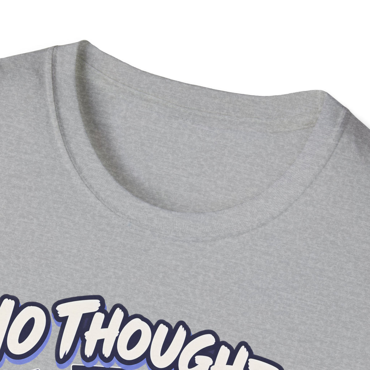 Cute Goose | No Thoughts, Just Boss Music T Shirt