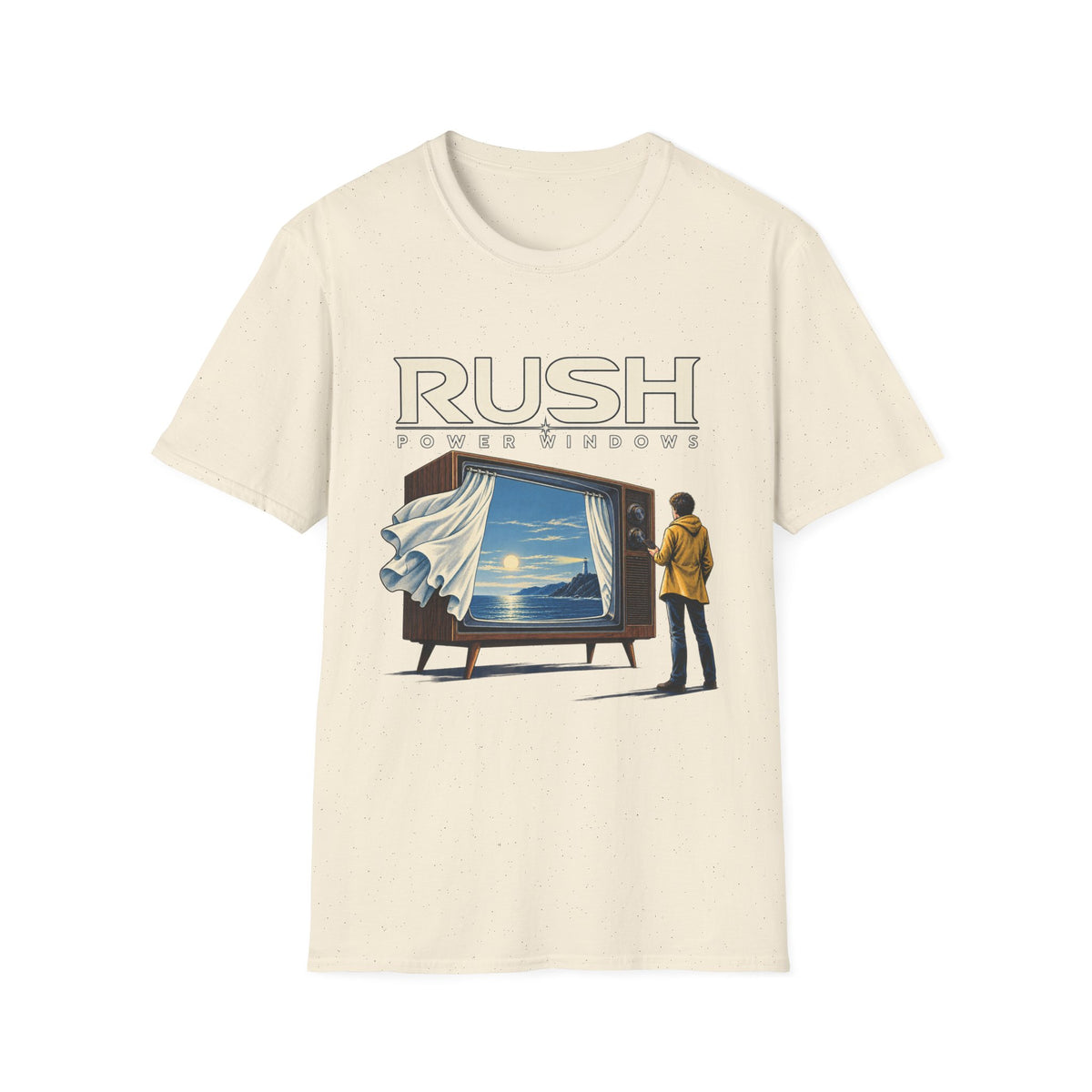 Rush | Power Windows | Prog Rock Band T-Shirt