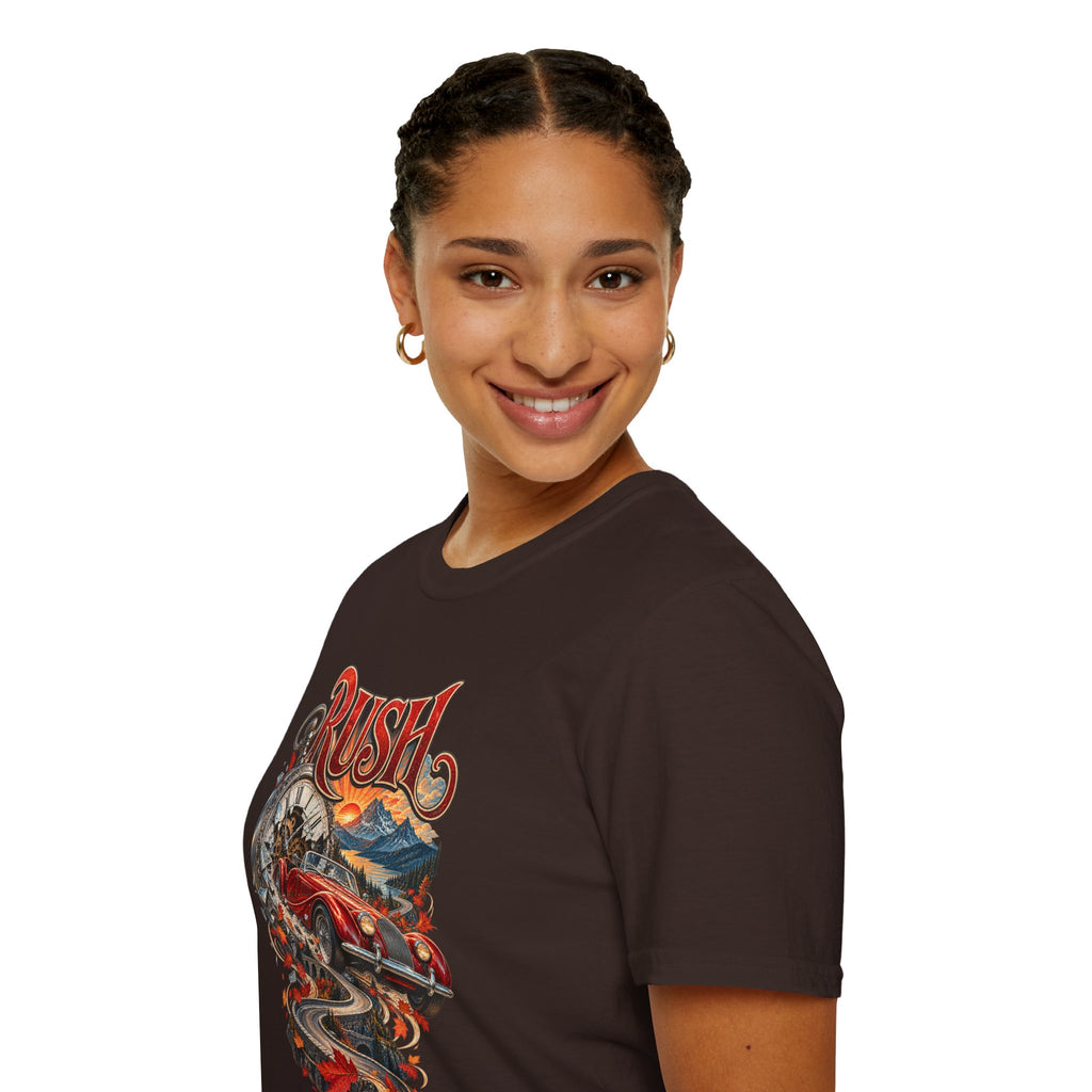 Rush | Prog Band | Red Barchetta | Graphic T-Shirt
