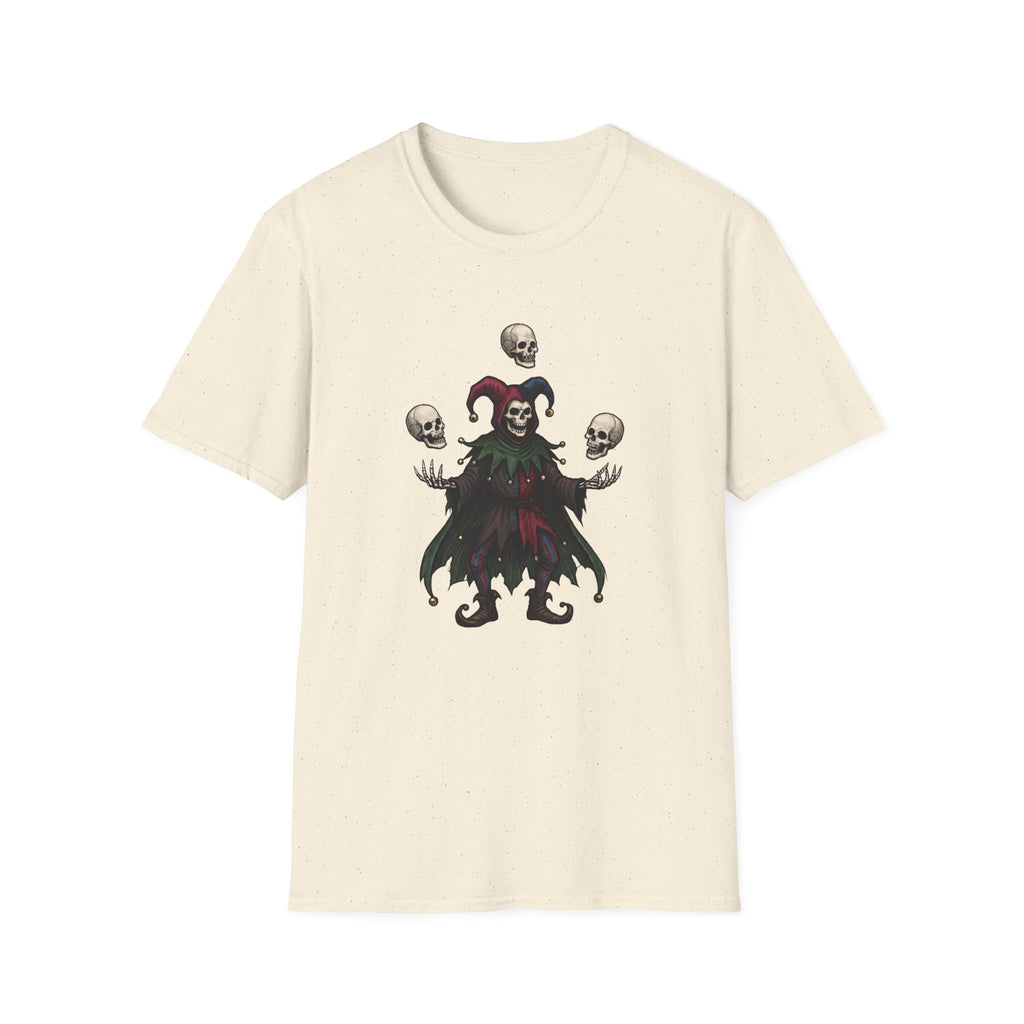 Juggling with Death - Gothic / Dark Fantasy Skeleton T-Shirt