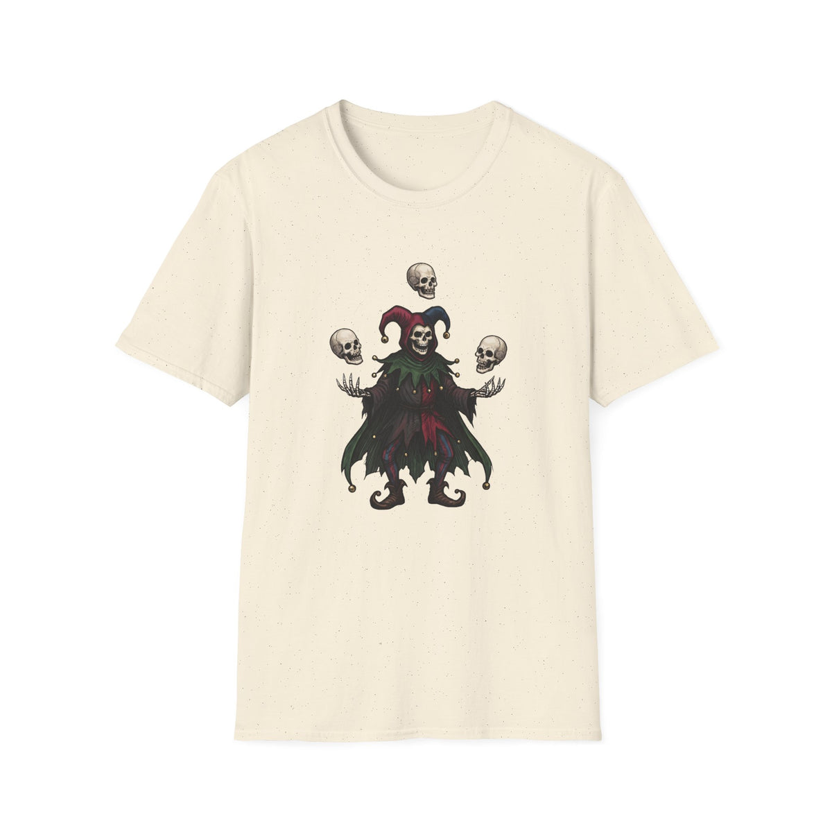 Juggling with Death - Gothic / Dark Fantasy Skeleton T-Shirt