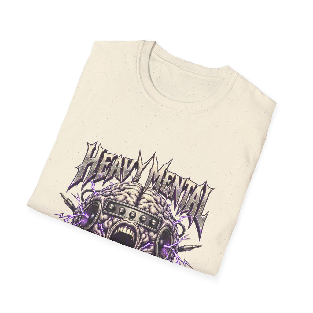 Heavy Mental T-Shirt | Live In My Head' Metal Graphic Tee