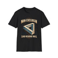 Non Euclidean Load Bearing Wall Shirt | Architect Blueprint Humour Gift